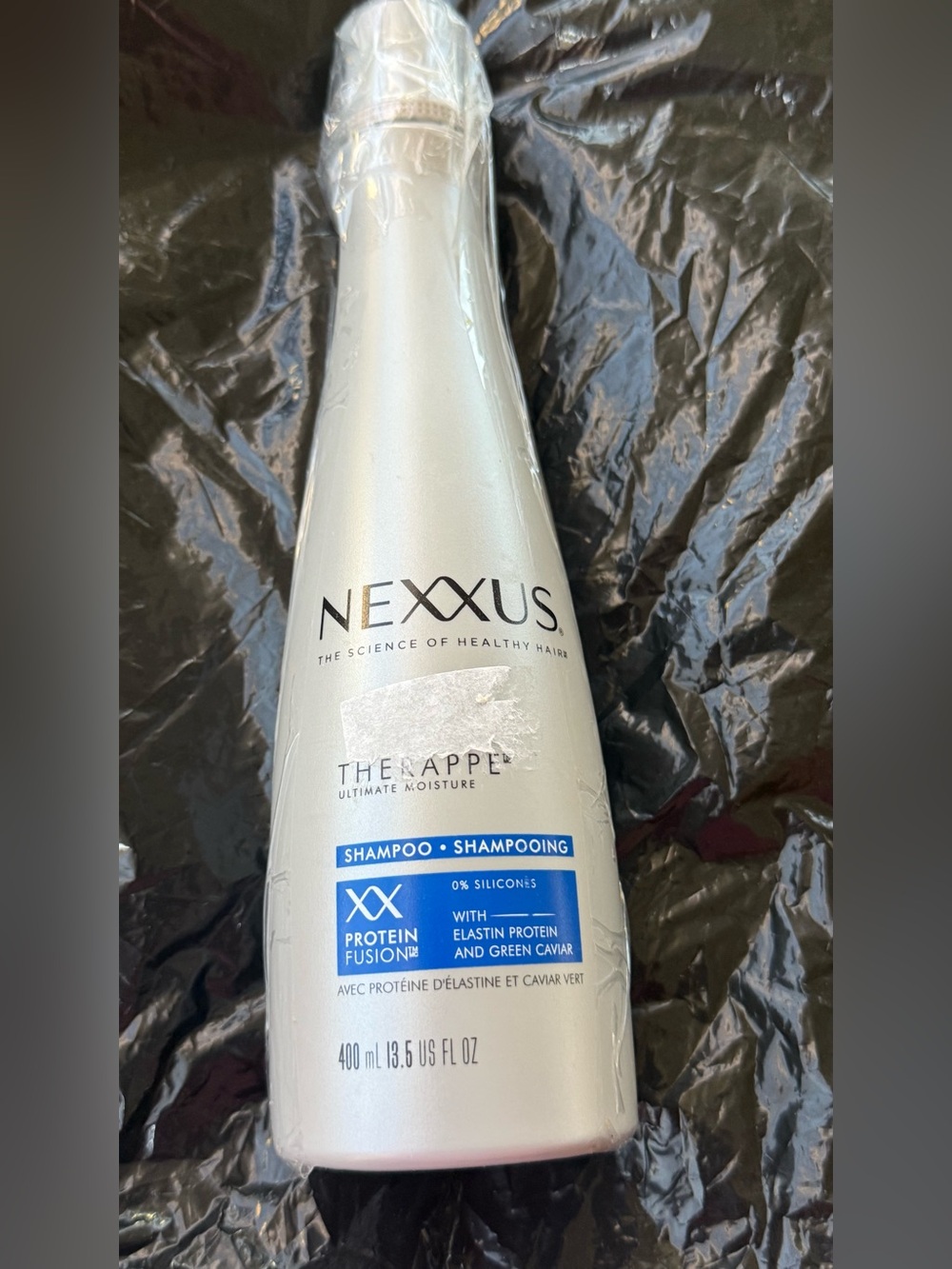 Nexxus Therappe Ultimate Moisture Shampoo - White Bottle with Blue Label